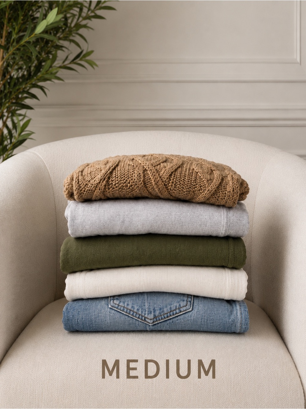 Abercrombie & Fitch Mystery Bundle Stack (5 pieces) SIZE MEDIUM SUMMER